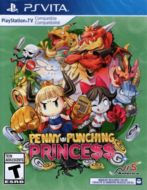 Penny Punching Princess box art for Playstation Vita